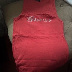 Guess orange Tank Top for Women